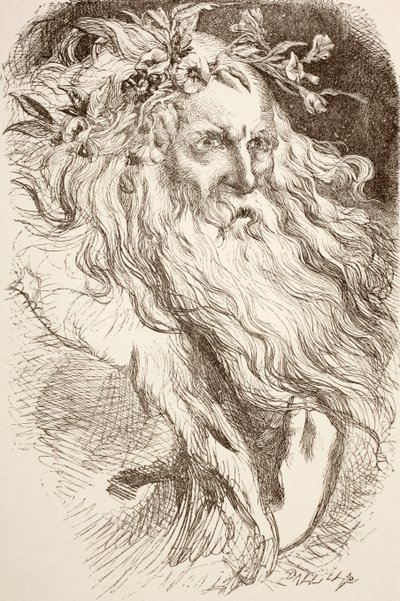 King Lear by English School